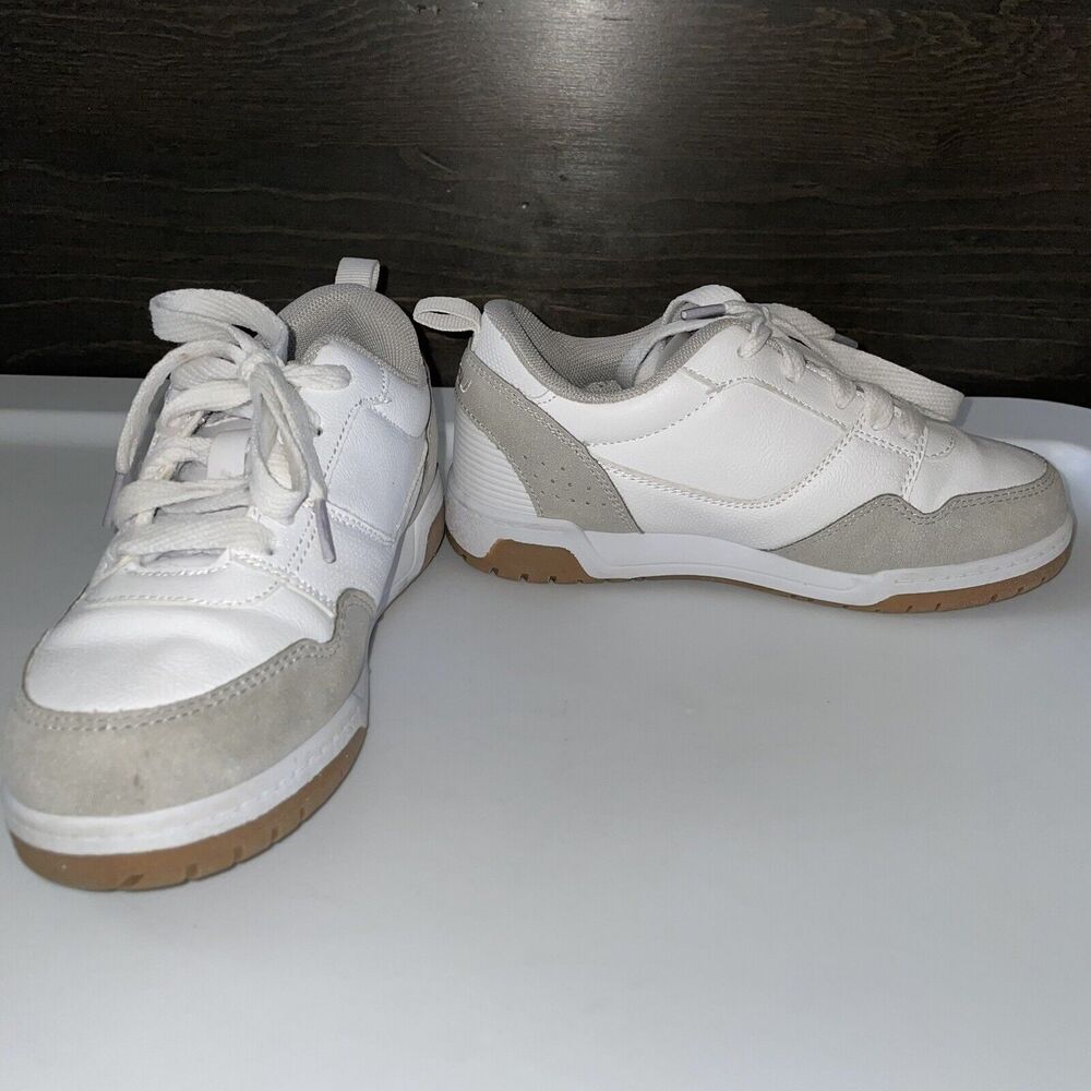 Boys Kids Fubu Half Court White Sneakers Size 13 Summer School Outdoors - Picture 3 of 13